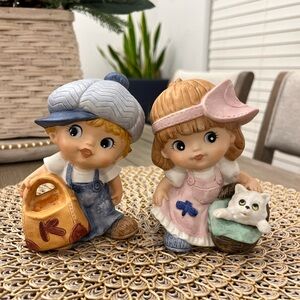 Vintage HOMCO Figurine Set